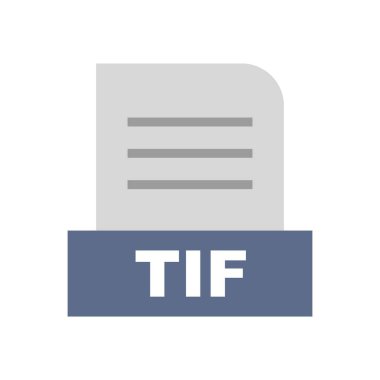 TIF dosyası soyut arkaplanda izole edildi