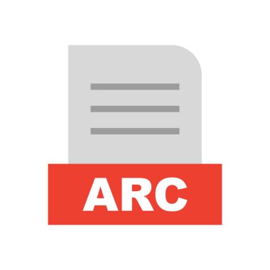 Arc dosyası Soyut Arka Gruplandırmada izole edildi