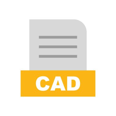 CAD dosyası soyut arkaplanda izole edildi 