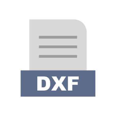 DXF dosyası soyut arkaplanda izole edildi