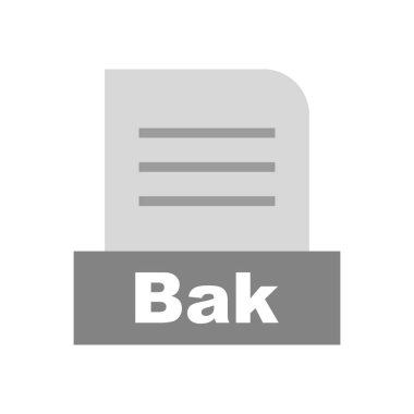 Bak dosyası soyut arkaplanda izole edildi 