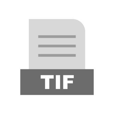 TIF dosyası soyut arkaplanda izole edildi