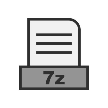 Soyut Arka Gruplandırmada 7z dosyası izole edildi