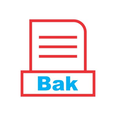 Bak dosyası soyut arkaplanda izole edildi 