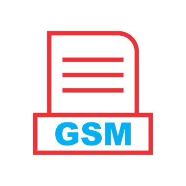 Soyut Arkaplanda GSM dosyası izole edildi