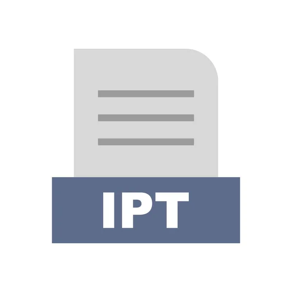 File Ipt Isolato Sfondo Astratto — Foto Stock