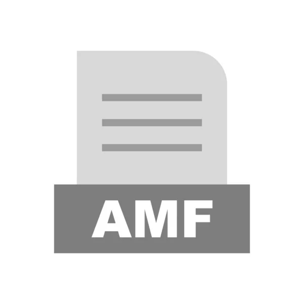 Amf File Isolated Abstract Background — Stock Photo, Image