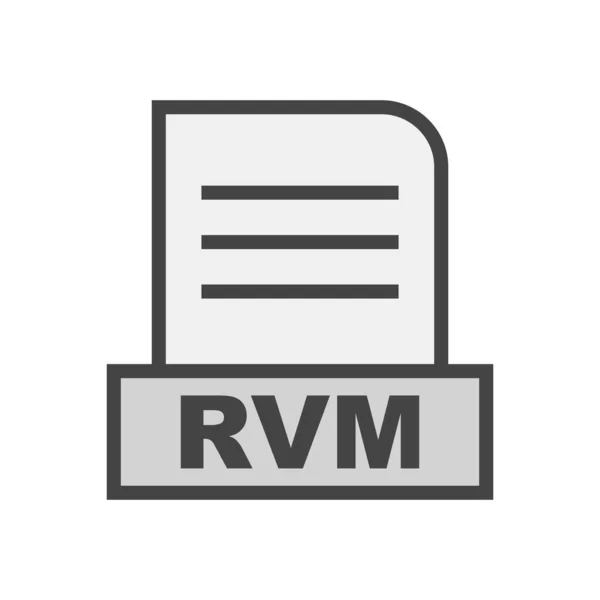 File Rvm Isolato Sfondo Astratto — Foto Stock