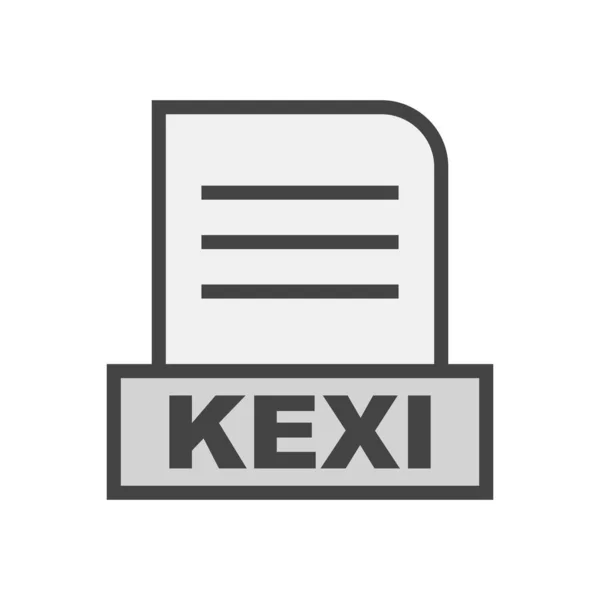Kexiファイルを抽象的な背景に分離 — ストック写真