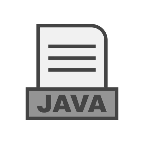 抽象背景下隔离的Java文件 — 图库照片