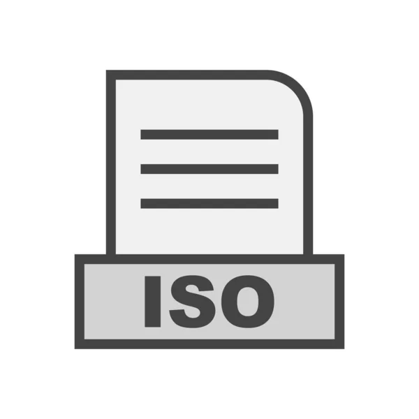 Iso Fil Isolerad Abstrakt Bakgrund — Stockfoto