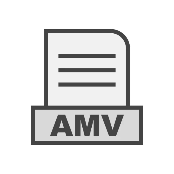 Amv Fil Isolerad Abstrakt Bakgrund — Stockfoto