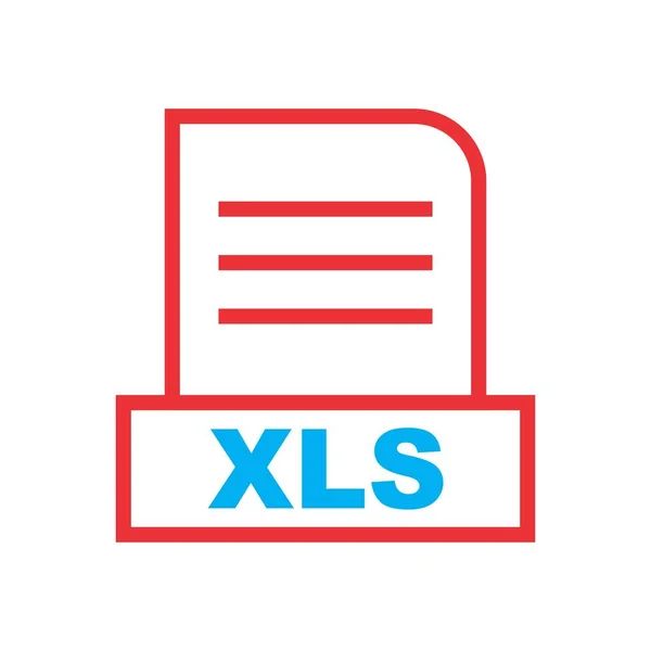 Xls 파일을 추상적 배경에서 사용하다 — 스톡 사진