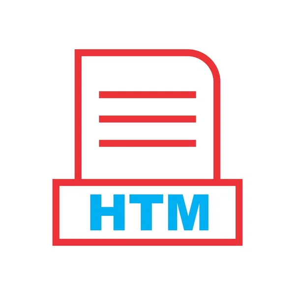 File Htm Isolato Sfondo Astratto — Foto Stock