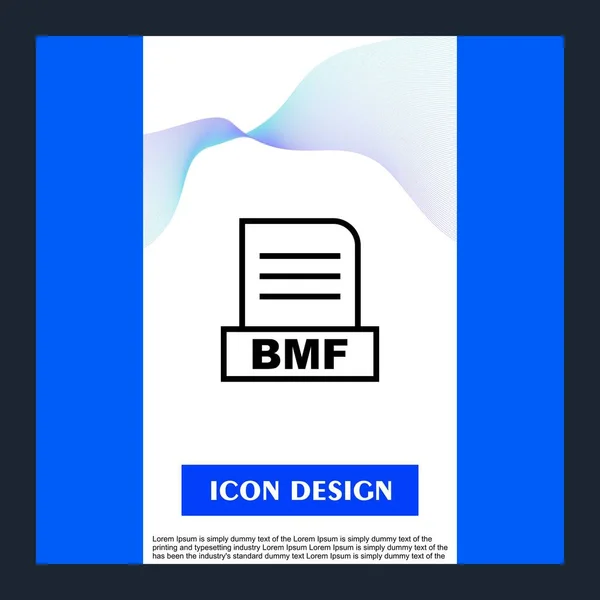 Arquivo Bmf Isolado Fundo Abstrato — Fotografia de Stock