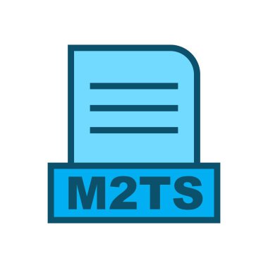 M2TS dosyası soyut arkaplanda izole edildi