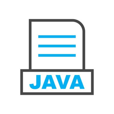 JAVA dosyası soyut arkaplanda izole edildi