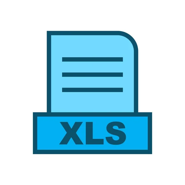 Xls 파일을 추상적 배경에서 사용하다 — 스톡 사진