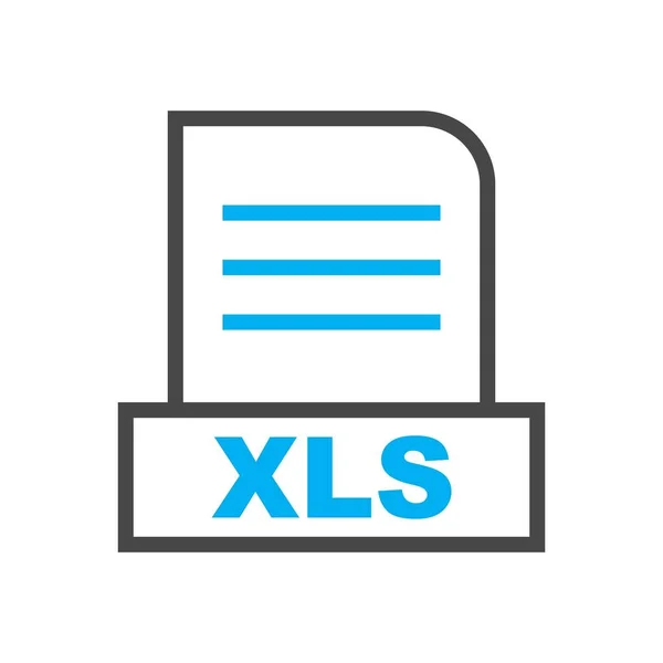 Xls 파일을 추상적 배경에서 사용하다 — 스톡 사진