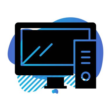 özet vektör illüstrasyon simgesi