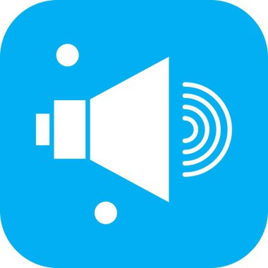 vektör sözcüsü Simgesi illüstrasyonu