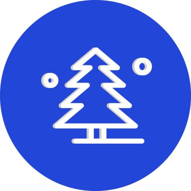 Vektör Ağacı Simgesi illüstrasyonu