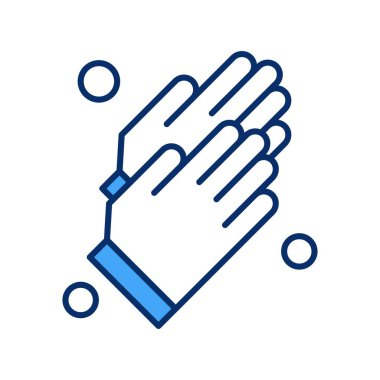 özet vektör illüstrasyon simgesi