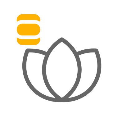 vektör bitki simgesi illüstrasyonu