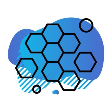 özet ikon vektör çizimi