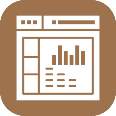 websitesi simgesi vektör illüstrasyonu