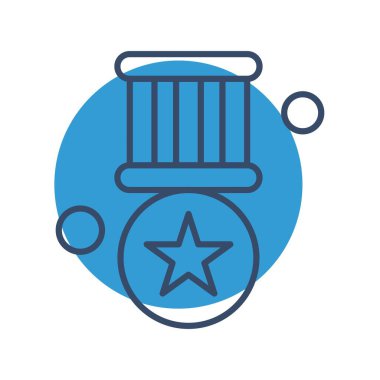 özet vektör illüstrasyon simgesi