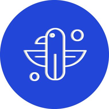 özet vektör illüstrasyon simgesi