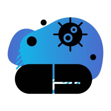 özet vektör illüstrasyon simgesi