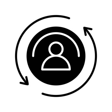 özet vektör illüstrasyon simgesi