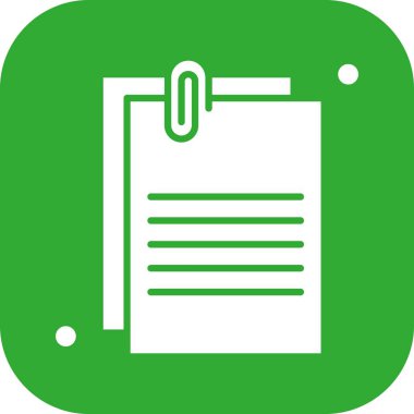 Vektör belgesi Simge illüstrasyonu