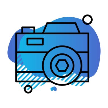 özet vektör illüstrasyon simgesi