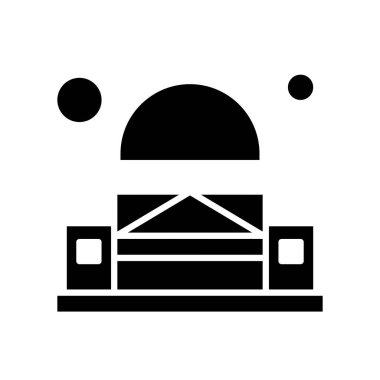 vektör Beyaz Saray ico