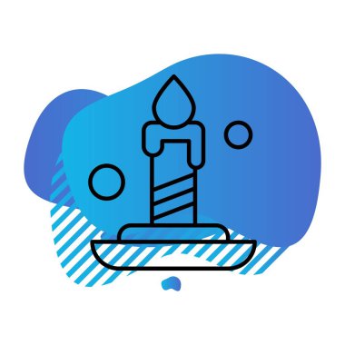 vektör mum resimleme