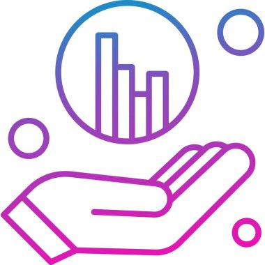 özet vektör illüstrasyon simgesi