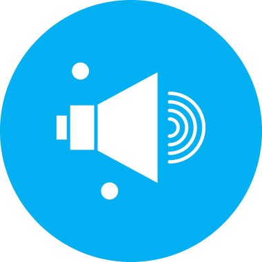 vektör sözcüsü Simgesi illüstrasyonu