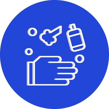 özet vektör illüstrasyon simgesi