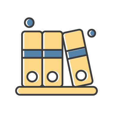 özet vektör illüstrasyon simgesi