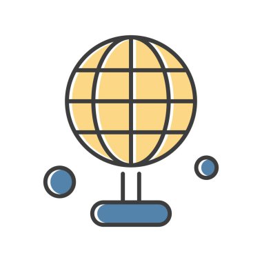 özet vektör illüstrasyon simgesi