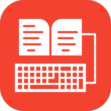 kitap simgesi vektör illüstrasyonu