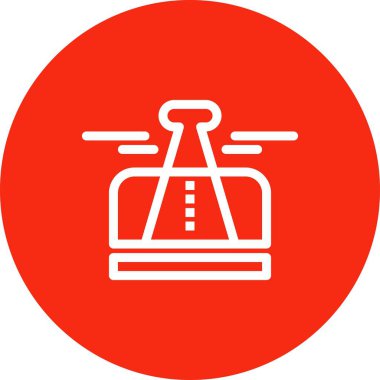 özet vektör illüstrasyon simgesi