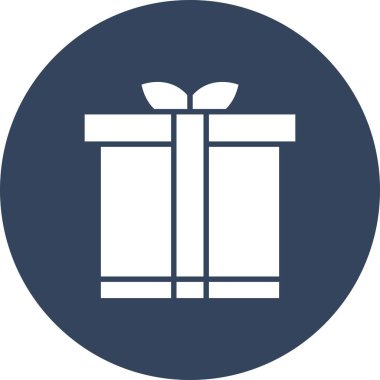 hediye simgesi vektör illüstrasyonu