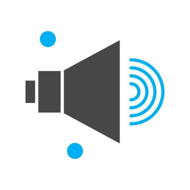 vektör sözcüsü Simgesi illüstrasyonu