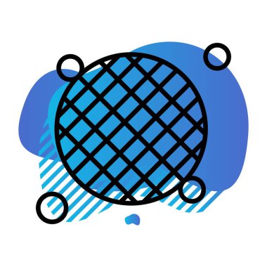 Gıda vektörü illüstrasyon simgesi