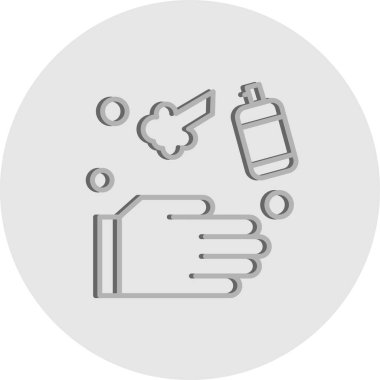 özet vektör illüstrasyon simgesi