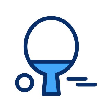 vektör tablosu tenis simgesi